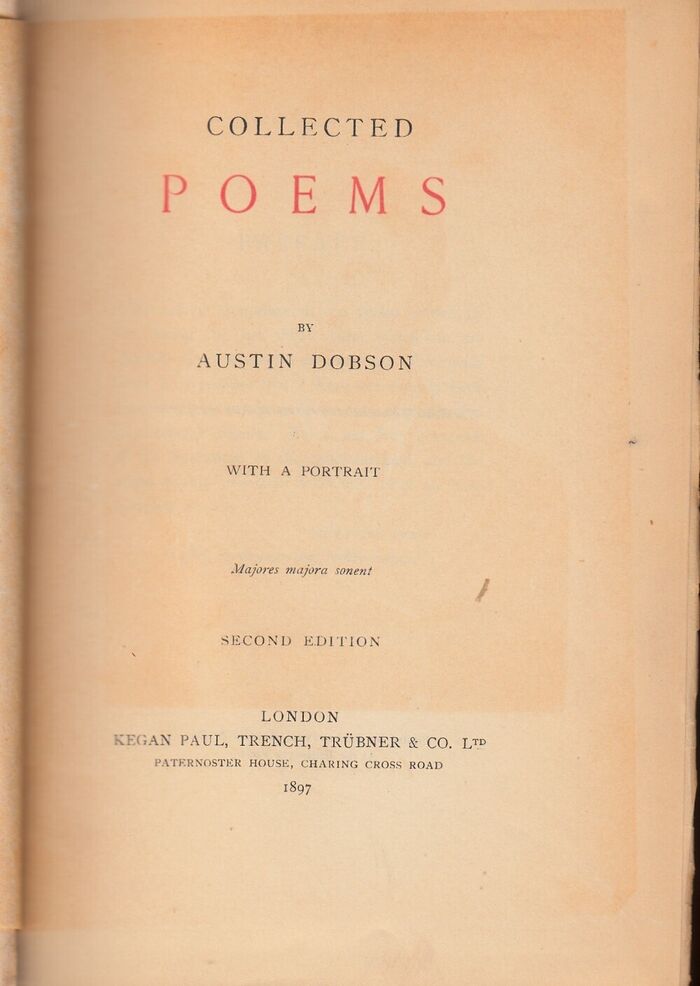 Selected Poems Image