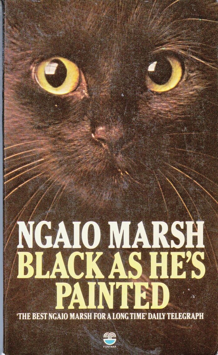 Black as He's Painted Image